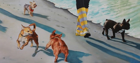 Small Dog Walk two
17.5 x 36
oil and charcoal on aluminum Small Dog Walk two
17.5 x 36
oil and charcoal on aluminum